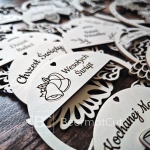 Sklejka - Skrzydła do aniołków na obręczy