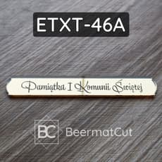 Tabliczka komunijna