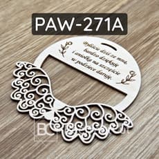 Skrzydła anioła na obręczy