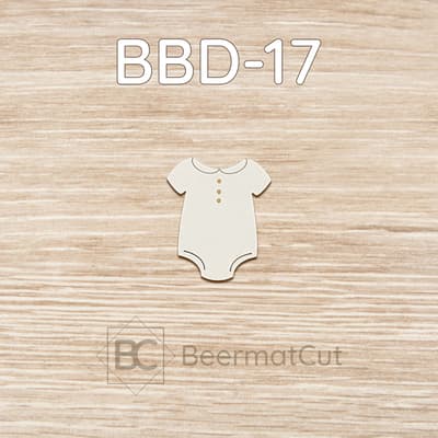 Drewniane body dziewczęce wycinane laserowo, do dekoracji i rękodzieła dziecięcego.