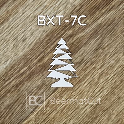 Ozdoba laserowana choinka do dekoracji świątecznych i rękodzieła.